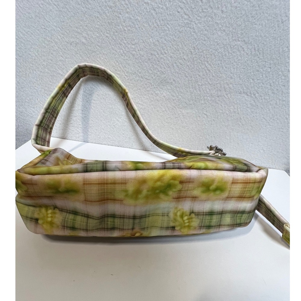 BAGGU x Collina Strada Women Shoulder Bag Cargo Plaid OS Green NWT Utility - Picture 12 of 13